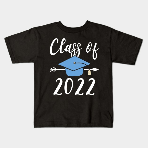 Class Of 2022 Senior Graduation Kids T-Shirt by kateeleone97023